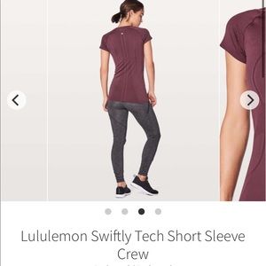 Lululemon swiftly tech ss